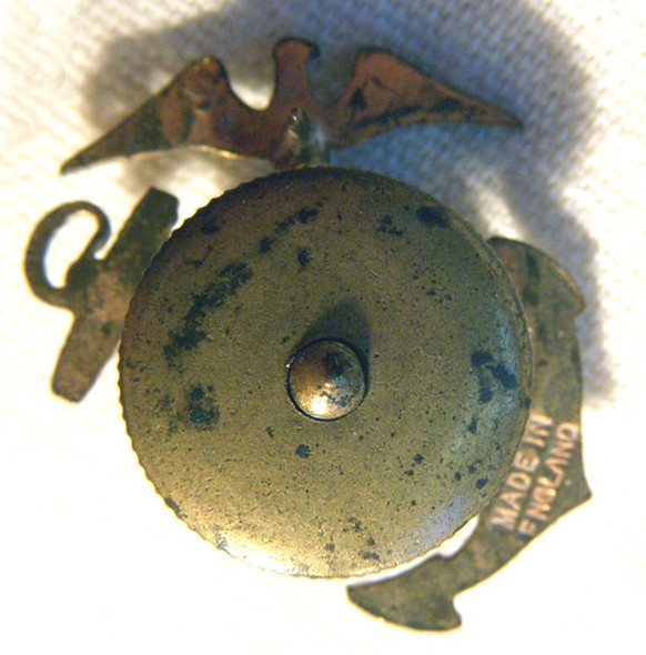 1920s US Marine Corps USMC EM Dress Collar EGA Made in England