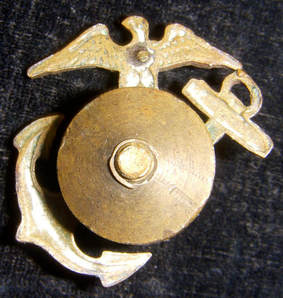 1920s USMC Enlisted Man Khakis Collar EGA