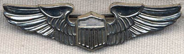 WWII Sterling USAAF Pilot's Shirt-Size Wing