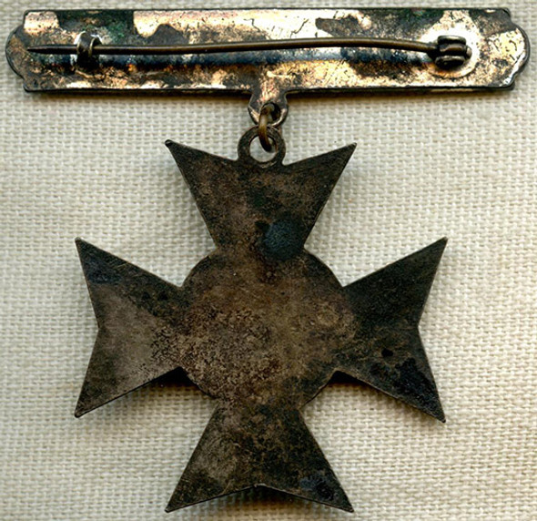 Salty 1920's USMC Sharpshooter Badge as worn by Marines in China & The Banana Wars
