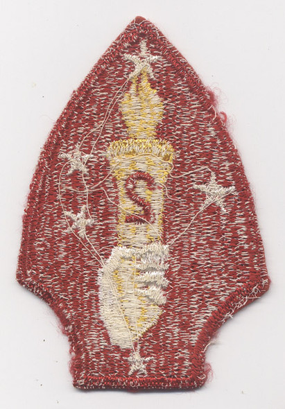 2nd Marine Division Shoulder Patch with "Talon" Hand Design