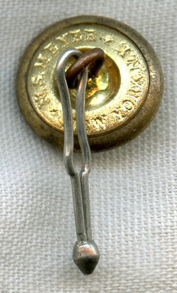 Scarce 1920's-1930's Haitian Constabulary (Gendarmerie) Small Size Uniform Button as Worn by USMC EM