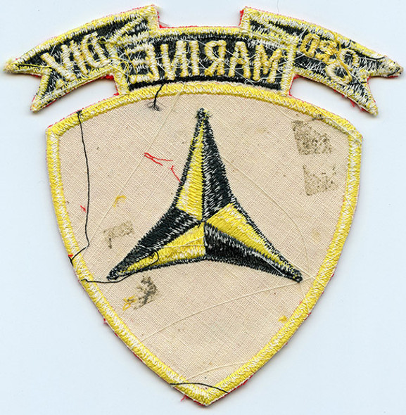 Late 1970's USMC 3rd Division Jacket Patch Made in Okinawa