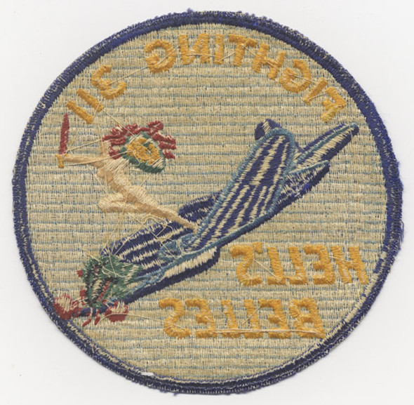 Great, Rare Late WWII US Marine Corps VMF-311 Flight Jacket Patch