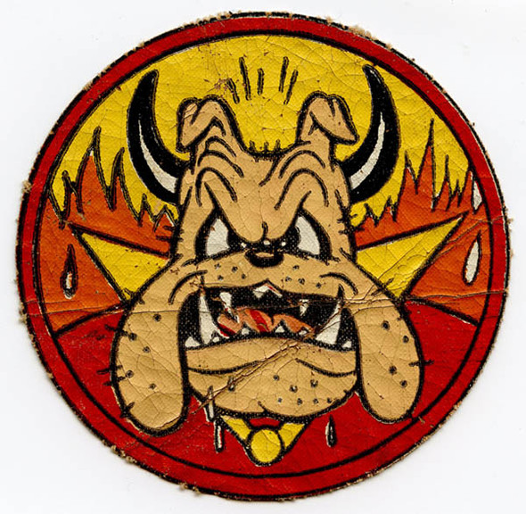 Rare WWII US Marine Corps VMO-351 / VMF-351 Disney Designed Jacket Patch