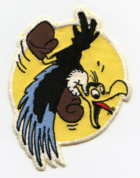 Scarce Korean War USMC VMF-322 "Fighting Cocks" Jacket Patch WWII Disney Design