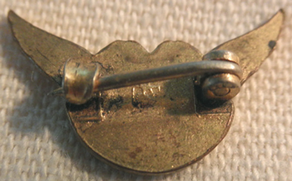 1930s American Motorcycle Association 4 Year Membership Lapel Pin