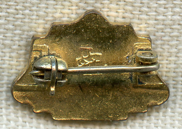 1940's - 1950's American Motorcycle Association 12 Year Membership Pin