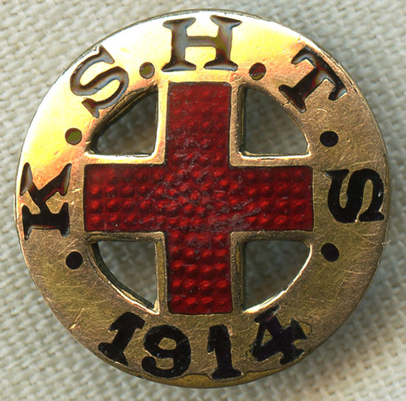 (Possibly) Early 20th C. Kansas State Hospital Training School Nurse Graduation Pin
