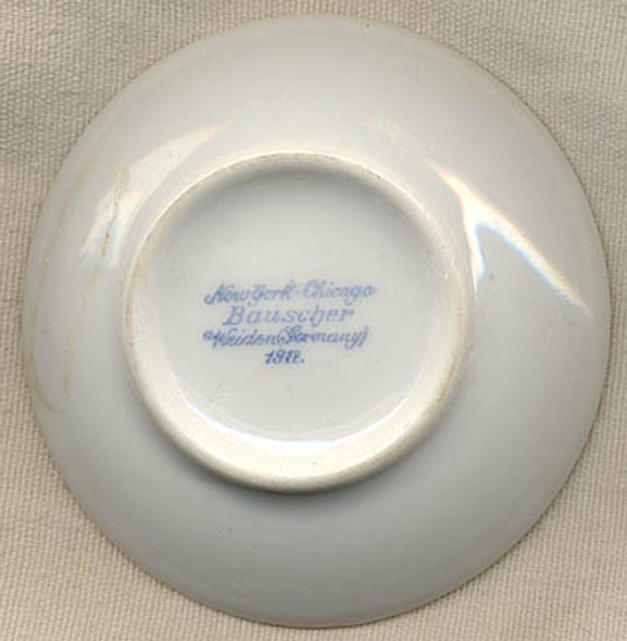 Old Colonial Shipping Line Butter Pat Dish