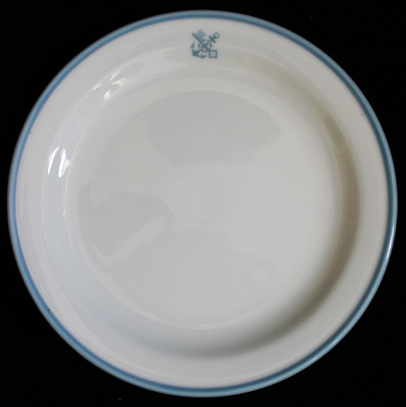 Nice Ca. 1955 Norddeutscher Lloyd Steamship Line Salad Plate by Rosenthal Germany