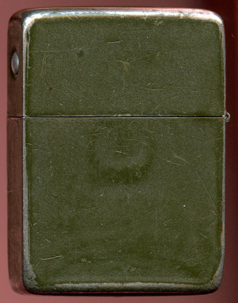 Rare WWII "GI" Lighter in USMC Green Paint by Park