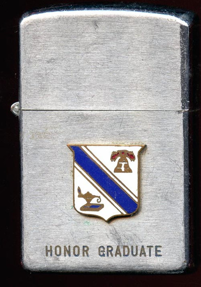 1950s US Army Quartermaster School USQMS Honor Graduate Lighter by ROTHCO