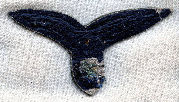 Unknown WWII Slovakian AF Bullion Eagle Officer (?) Badge