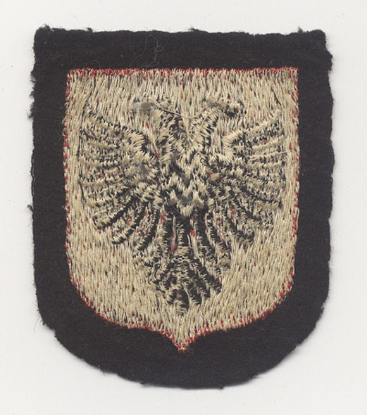 WWII German SS Albanian Volunteer Sleeve Shield Unused