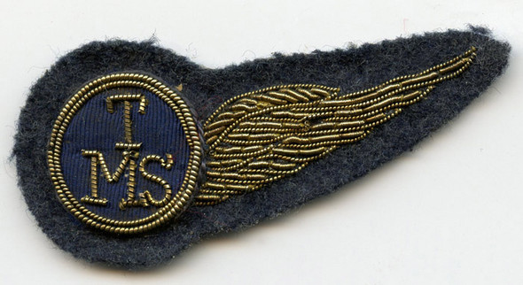 Scarce WWII Royal Dutch Navy Enlisted Radioman-Mechanic-Air Gunner Wing