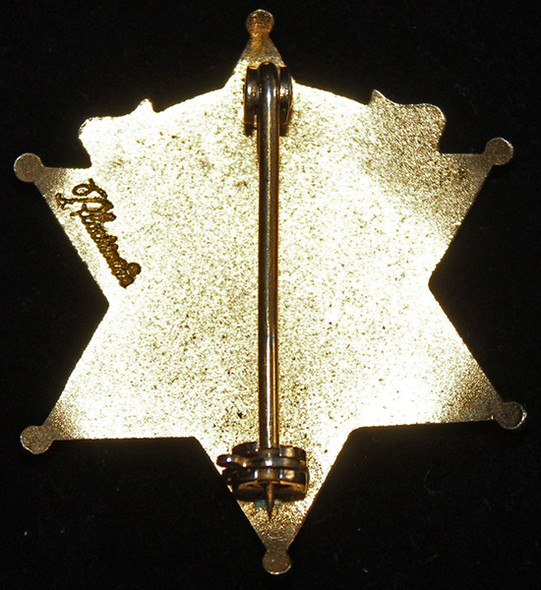 1970's Martin County, Florida Junior Deputy Sheriff Badge by Blackinton