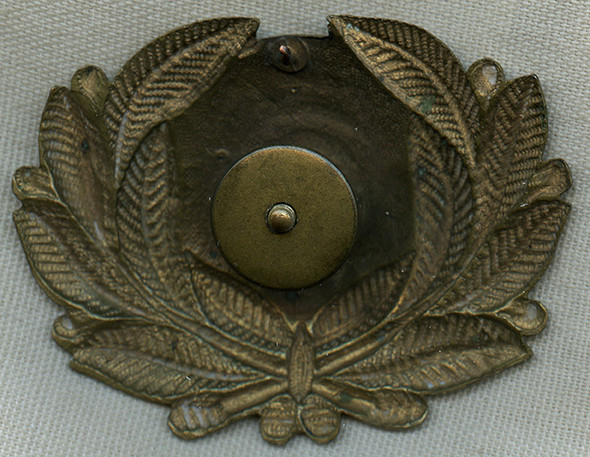 1920's - 1930's Fairfield, Connecticut Police Officer Hat Badge by Braxmar
