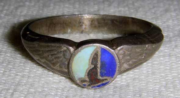 1940s Eastern Air Lines Pinky Ring