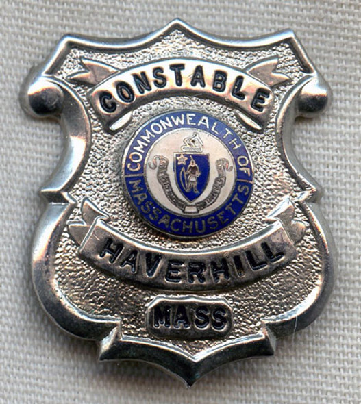 Great Little 1950s Haverhill, Massachusetts Constable (Wallet) Badge