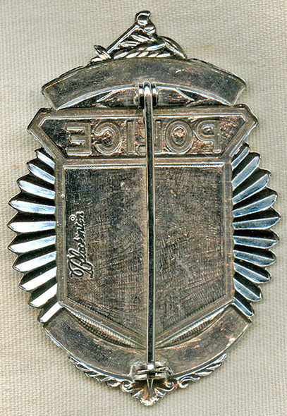 Nice, Vintage 1980's Newbury College Campus Police Badge - Brookline, Massachusetts