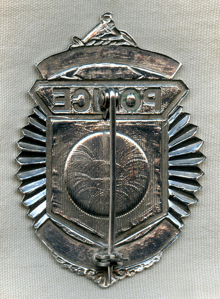 Ca. 1960's-1970's Rochester, NH Police Patrolman Badge