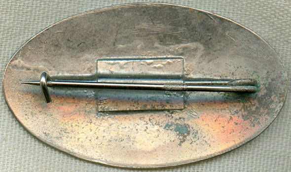 Circa 1900 "Stock" Oval Constable Badge