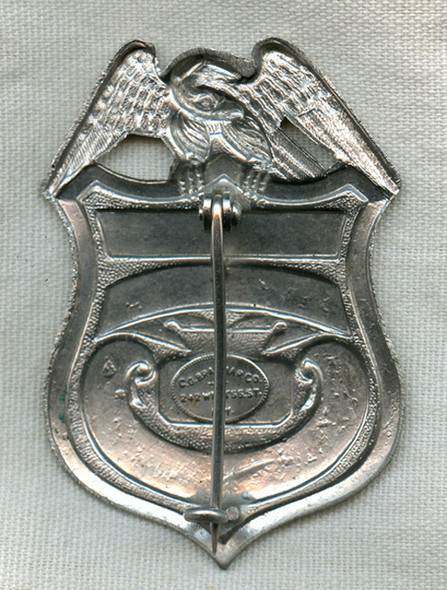 Minty Circa 1910s - 1920s Pennsylvania State Police Badge by C G Braxmar