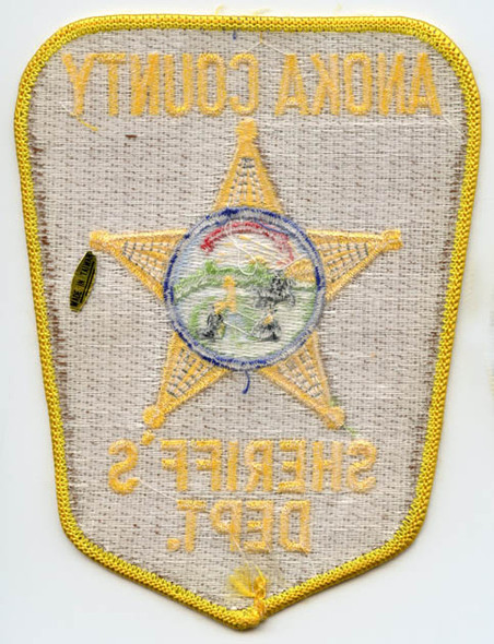 1990s Anoka County, Minnesota Sheriff Patch