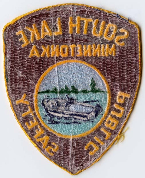 1980s Minnetonka (New York) South Lake Public Safety Boating Patch