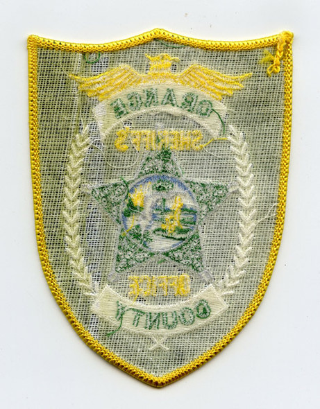 Circa 1970s Orange County, California Sheriff's Department Patch