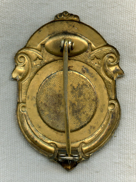 Unique & Historical ca 1920s William J Burns' OWN Chief Badge from Burns Detective Agency