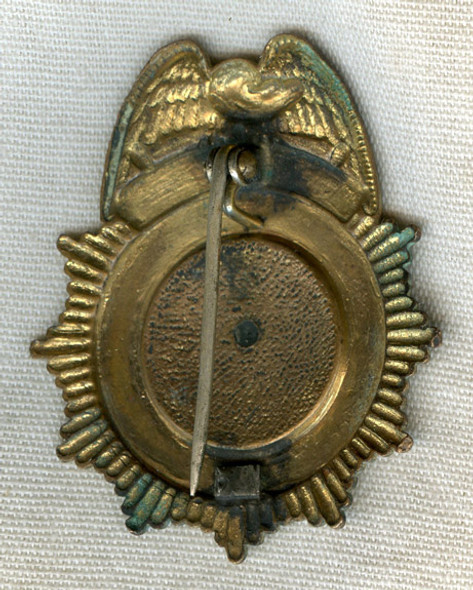 Nice 1920s-1930s New Jersey State Secret Service Detective Badge