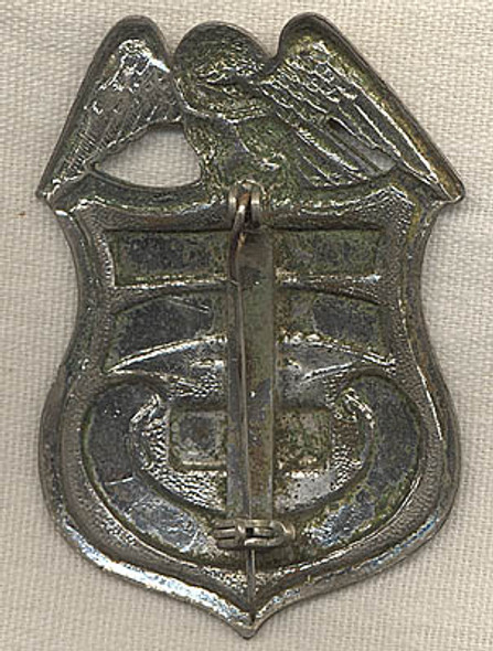 1940s-50s Kilgore Detective Agency Badge from Hermitage, PA #255