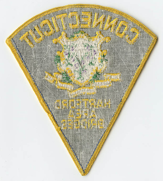 1960s Connecticut Hartford Area Bridges Worker Patch