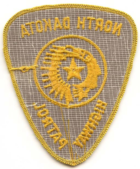 1960s North Dakota Highway Patrol Patch
