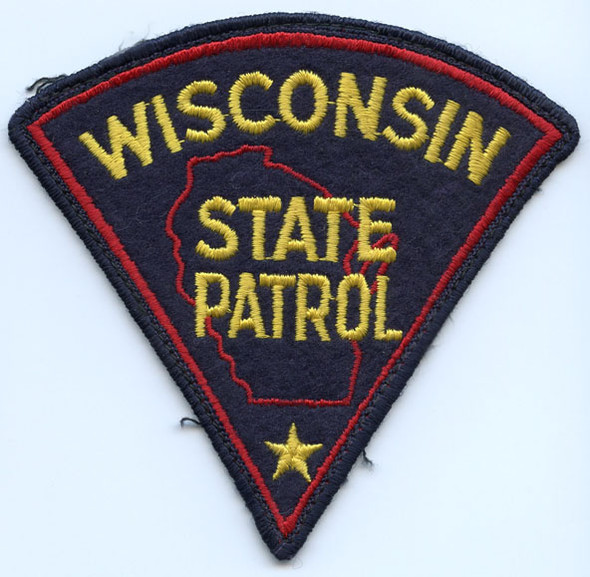 1960's Wisconsin State Patrol Uniform Shoulder Patch