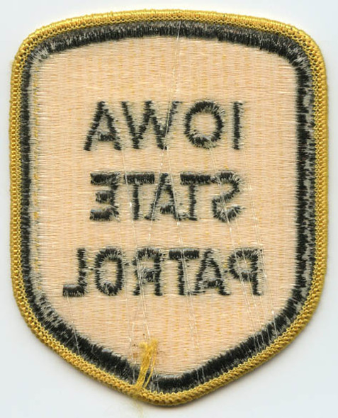 1980's Iowa Highway Patrol Patch