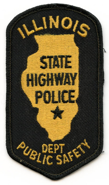1970s Illinois State Highway Police Department of Public Safety Patch