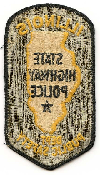 1970s Illinois State Highway Police Department of Public Safety Patch