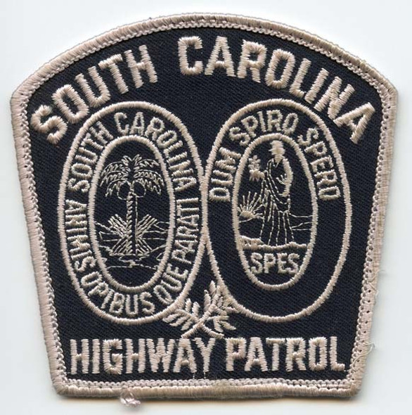 1980s South Carolina Highway Patrol Patch NO LONGER AVAILABLE