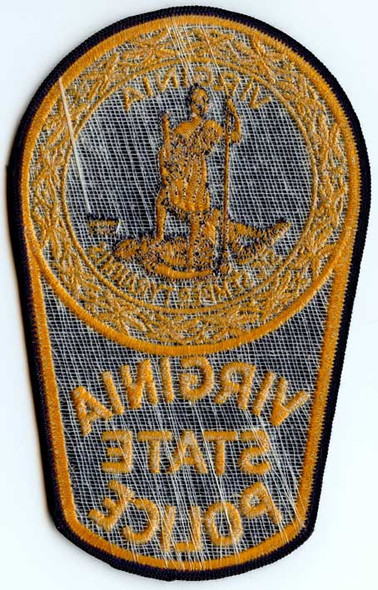 1980s Virginia State Police Patch