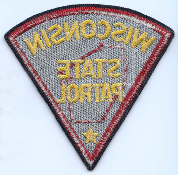 1970s Wisconsin State Patrol Patch