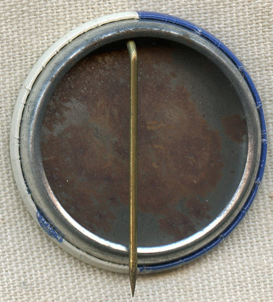 Cool, Late 1960's Anti-War Protest Pin: "Light Up for Freedom in Viet Nam" with Union Stamp