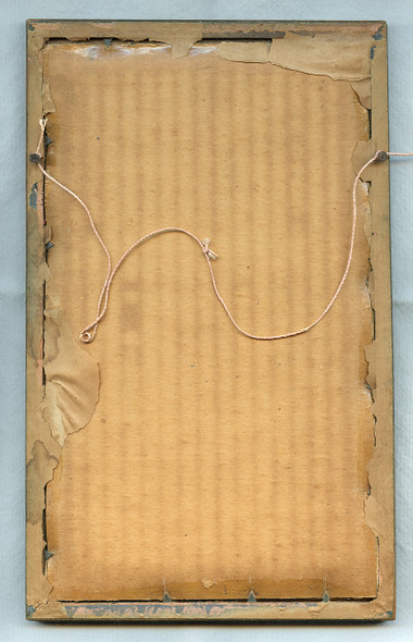 Best...Little Boy...Fishing...Image...Ever! Ca. 1930 Hand-Colored Photograph in Original Frame