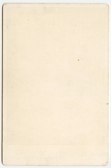 Circa 1890's Photograph of Unknown Man with a Model Ship from Massachusetts