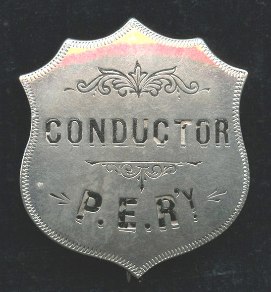 Ca 1900 Portsmouth NH Electric Railway Conductor Hat, Badge, Keys, & Ticket Punch