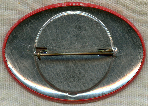 1937 Old Newsboys' Goodfellow Fund Donation Large Celluloid Badge