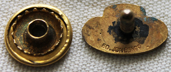 Cool 1923 Dons of Peralta Member Pin California East Bay Org of Peace & Intercity Cooperation