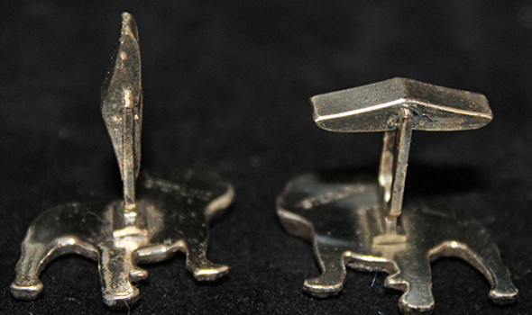Large & Heavy Sterling Vintage 1960Õs Mack Truck Promotional Cufflinks